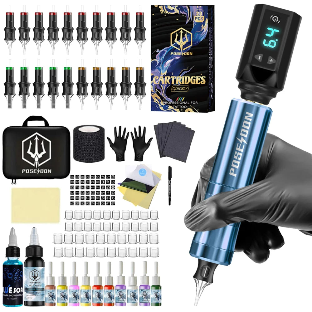 Poseidon V5 Tattoo Pen Kit