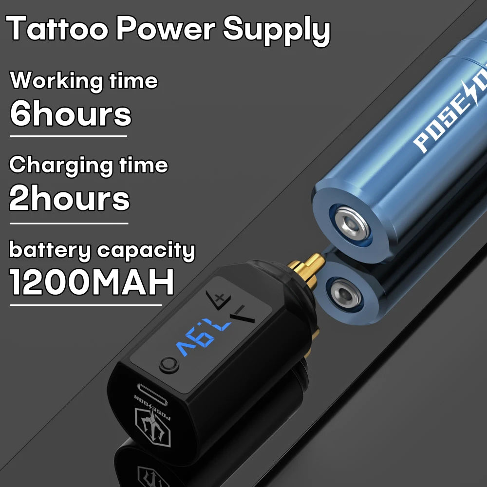 Poseidon V5 Tattoo Pen Kit