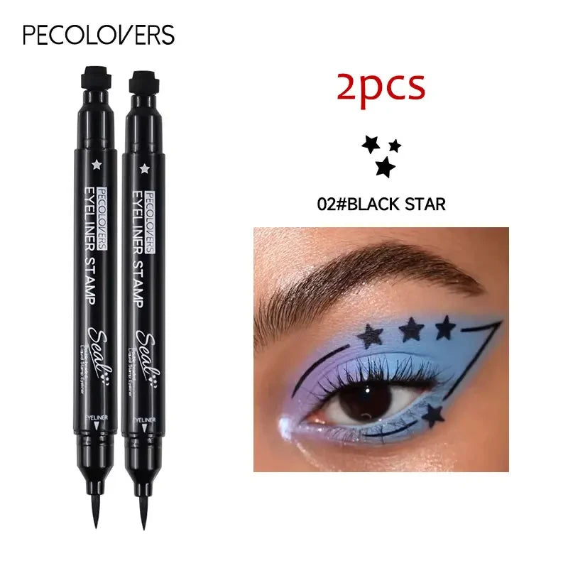 Star Moon Stamp Eyeliner Pen