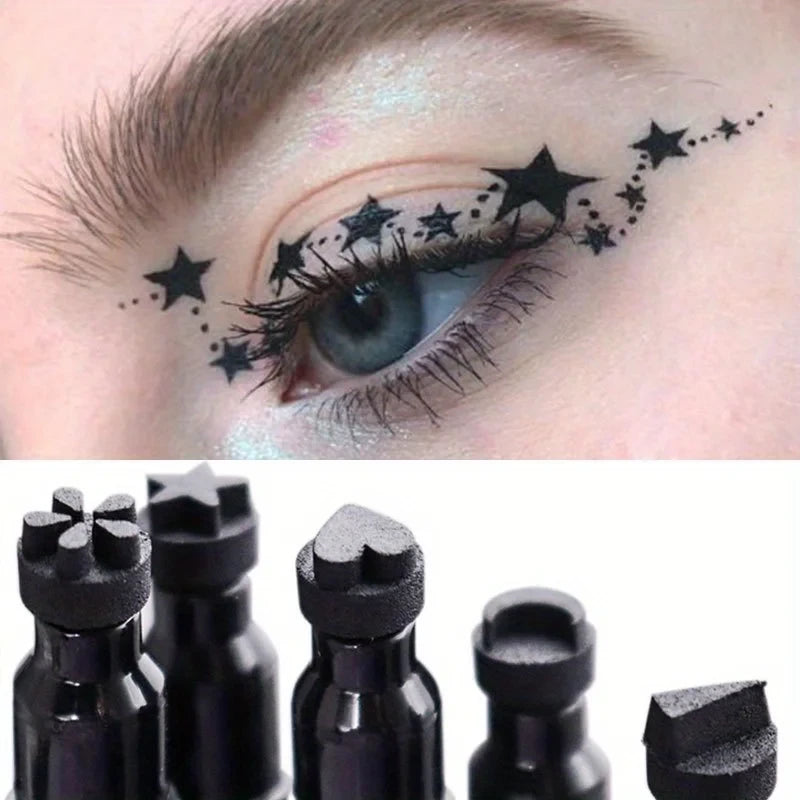Star Moon Stamp Eyeliner Pen